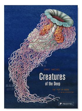 【现货】【立体书】深海生物 【Pop-Up】Creatures of the Deep: The Pop-Up Book英文儿童绘本原版图书进口书籍Ernst Haeckel