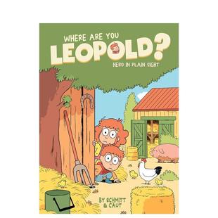 Sight 你在哪 Are Where Leopold? Plain 原版 利奥波德？卷2：隐身英雄 Hero Vol.2 进口图书 英文儿童漫画 You 预售