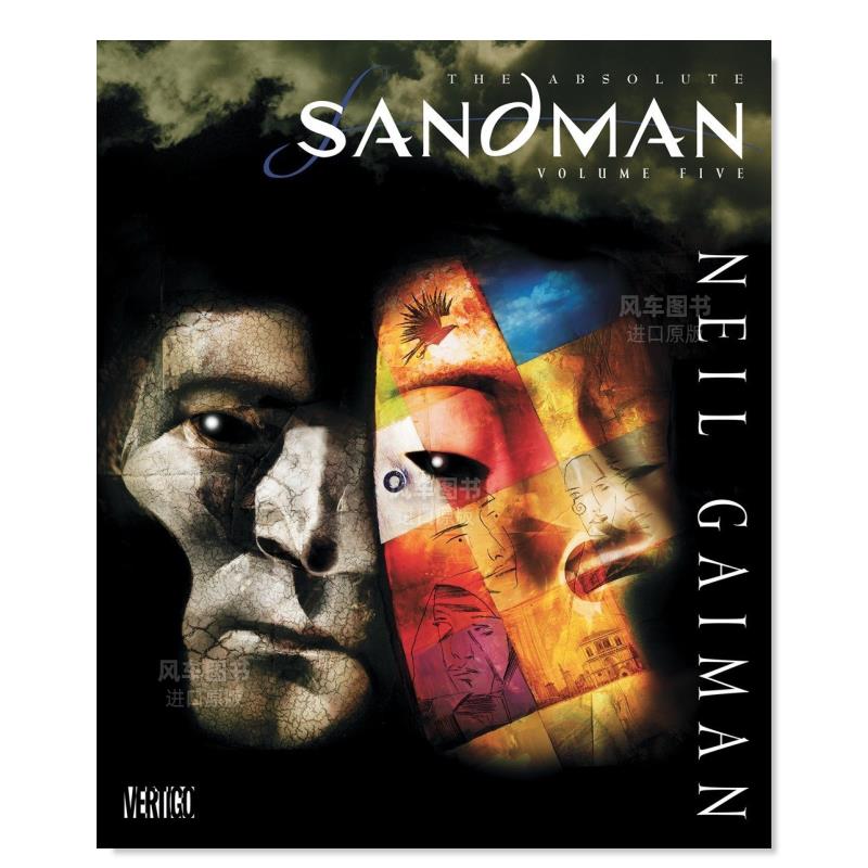 【预售】漫画睡魔完全版卷5 Absolute Sandman Volume Five精装英文漫画书原版进口图书 Neil Gaiman-封面