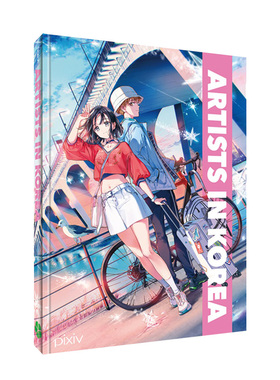 【预售】韩国插画师P站画集 Artists in Korea 英文原版漫画艺术原画设定集 Pixiv人气插画师作品合集画册modar,Anmi,zipcy