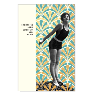 【预售】【复古装饰系列】情迷四月天 英文世界文学 【Vintage Deco】The Enchanted April