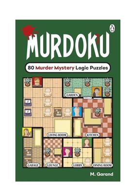 【预售】谜案数独：80个命案逻辑谜题 Murdoku: 80 Murder Mystery Logic Puzzles 原版英文生活综合图书书籍