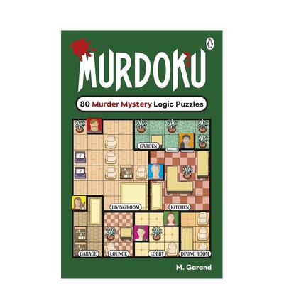 【预售】谜案数独：80个命案逻辑谜题 Murdoku: 80 Murder Mystery Logic Puzzles 原版英文生活综合图书书籍