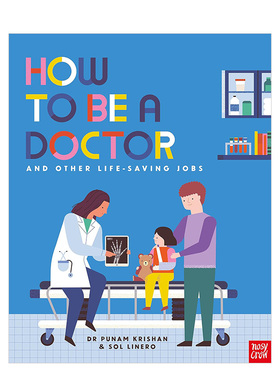 【预售】如何成为医生拯救生命 【How to be a...】Doctor and Other Life-Saving Jobs英文儿童绘本原版图书进口书籍DC Alexandr