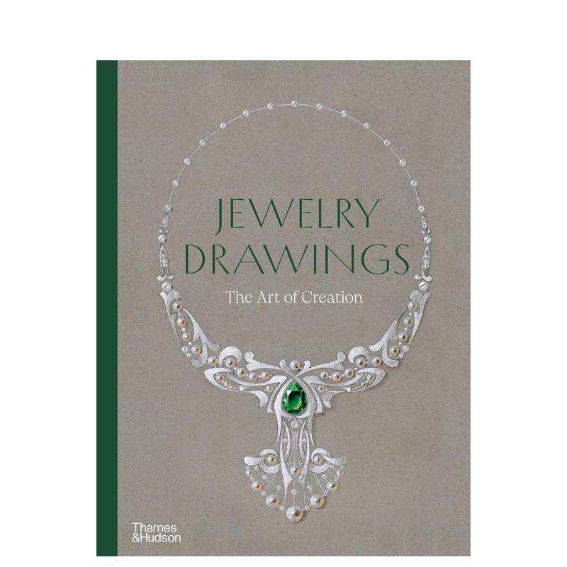 【预售】巴黎小皇宫馆藏珠宝设计图：创造的艺术 Jewelry Drawings: The Art of Creation 原版英文珠宝首饰 正版进口书