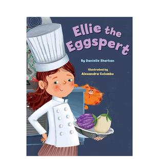 Ellie 鸡蛋专家艾莉 the Eggspert 英文儿童绘本图书 原版 预售