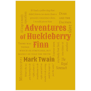 系列 Adventures 哈克贝利·费恩历险记原版 现货 进口图书书籍 Finn 字云经典 Huckleberry