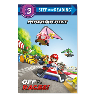 【现货】去参加比赛 马里奥赛车 Off to the Races 兰登分级读物第三阶段 英文原版英语启蒙儿童绘本5-8岁 经典分级阅读进口童书