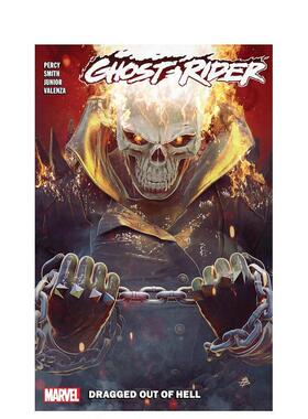 【预售】漫威漫画 恶灵骑士 卷3：从地狱中被拖出来 GHOST RIDER VOL. 3: DRAGGED OUT OF HELL 英文漫画书原版进口美漫漫画书籍