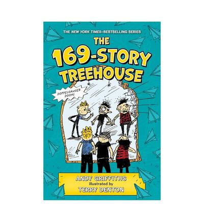 【预售】169 层树屋：分身危机！ 【The Treehouse Books】The 169-Story Treehouse: Doppelganger Doom! 原版英文儿童趣味图书