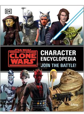 【现货】星球大战之克隆人战争人物百科全书 Star Wars The Clone Wars Character Encyclopedia 英文漫画 原版图书外版进口书籍