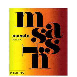 【预售】罗伯特·马辛 Massin 原版英文字体图案标志设计图书