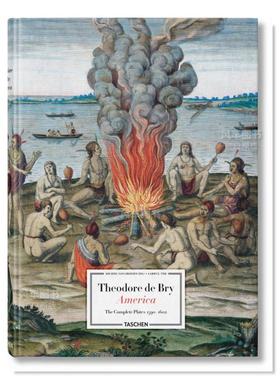 【现货】西奥多·德·布雷:美国 Theodore de Bry. America 英文原版进口外版图书