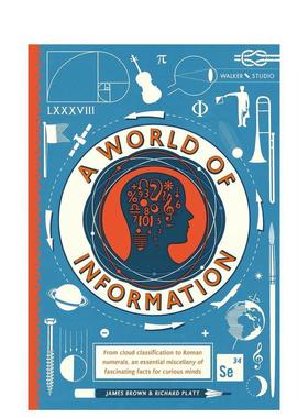 【现货】信息世界 凯特·格林纳威奖得主Richard Platt A World of Information 原版英文儿童绘本图书书籍