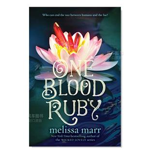 One Blood Ruby英文儿童原版 进口书籍Melissa 血色宝石 图书外版 Marr 现货