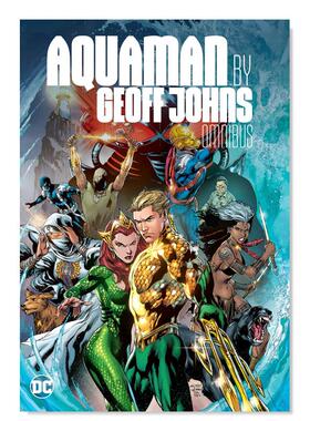 【预售】DC漫画 海王:杰夫·琼斯合集 Aquaman by Geoff Johns Omnibus 水行侠/潜水侠 英文漫画书原版进口图书 超级英雄系列美漫