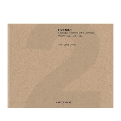 【预售】弗兰克·盖里：绘画作品全集 卷2（1978-1983） Frank Gehry é原版英文建筑设计图书书籍 (预计26年2月出版)