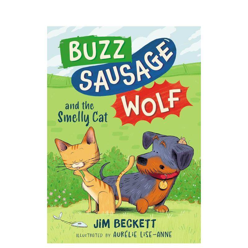 【预售】嗡嗡香肠狼与臭臭猫 Buzz Sausage Wolf and the Smelly Cat 原版英文儿童桥梁书图书 (预计26年1月出版),书籍/杂志/报纸,儿童读物原版书,淘宝优惠券,粉丝福利购,淘宝优惠卷