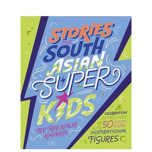 Stories for 原版 现货 英文儿童绘本图书 Superkids 南亚英雄故事集 Asian South