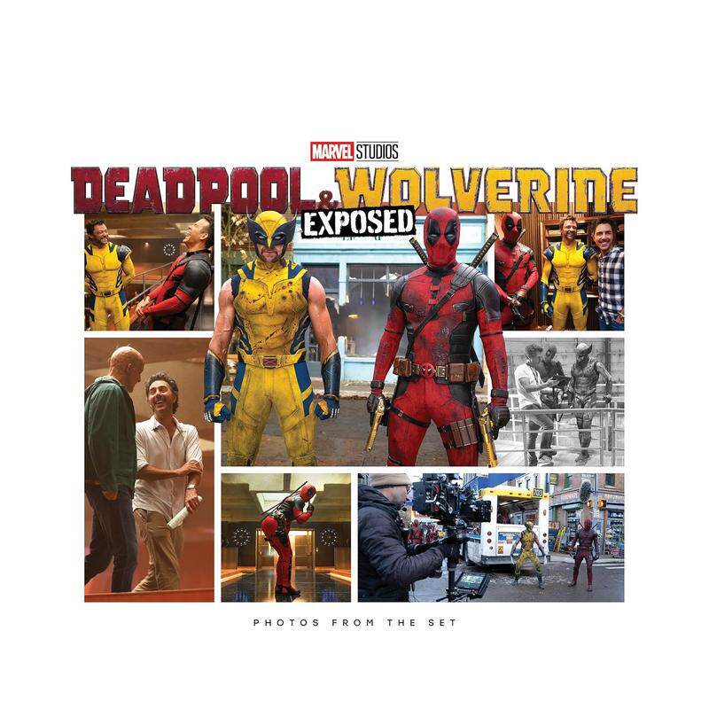 【现货】漫威影业 死侍与金刚狼：幕后揭秘 ——片场照片 Marvel Studios' Deadpool & Wolverine 原版英文影视设定集 进口图书