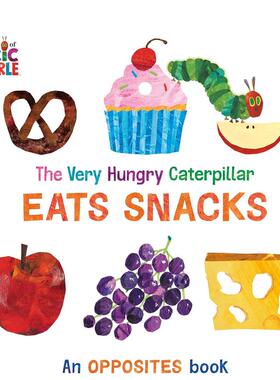【现货】好饿好饿的毛毛虫吃零食 The Very Hungry Caterpillar Eats Snacks 原版英文儿童绘本