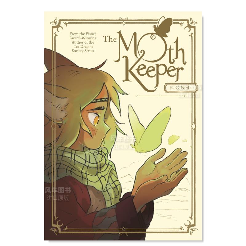 【预售】飞蛾看守人 The Moth Keeper漫画英文原版图书进口书籍K. O‘Neill-封面