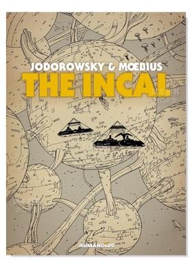 【预售】印卡石黑白版 Moebius莫比斯经典作品 The Incal Black & White Edition 英文漫画书原版进口图书科幻