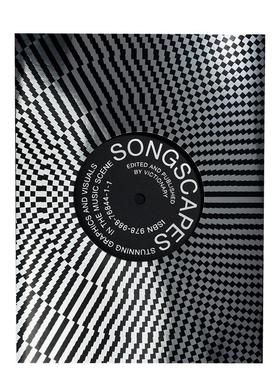 【预售】音乐场景：平面与视觉设计 Songscapes 原版英文平面设计图书