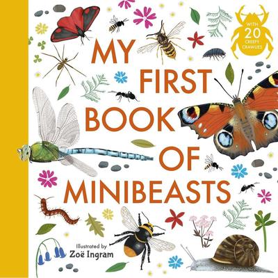 【现货】我的苐一本迷你昆虫书 My First Book of Minibeasts 原版英文儿童绘本 进口图书