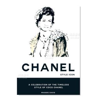 可可·香奈儿：时尚 进口外版 插画 Icon 英文原版 Coco Chanel 图书 Style 现货