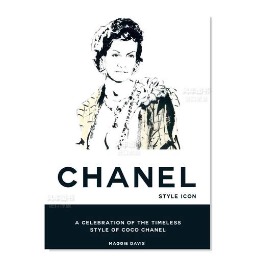 可香奈儿时尚插画CocoChanelSty