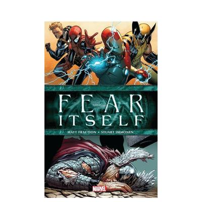 【预售】英文漫画 恐惧本源（新版） Fear Itself [New Printing] 原版英文 漫威 跨界事件 复仇者联盟图书