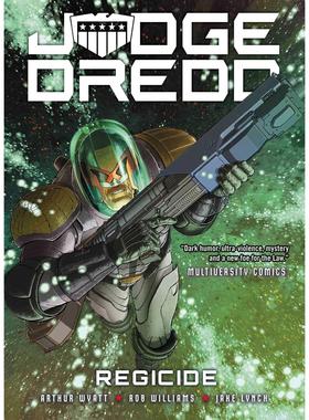 【预售】英文漫画 英文原版漫画 特警判官：弑君 Judge Dredd: Regicide 正版进口图书 Image Comics出版图书