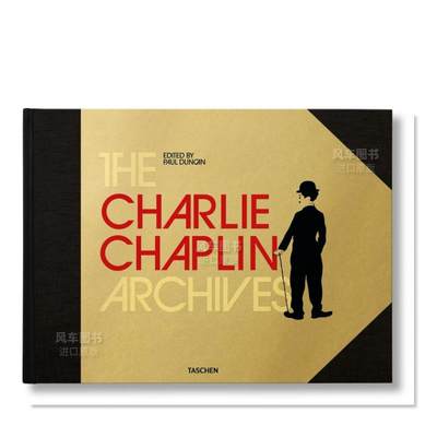 【现货】The Charlie Chaplin Archives 查理·卓别林档案 淘金记城市之光摩登时代电影记录剧照摄影写真手札TASCHEN原版进口图书