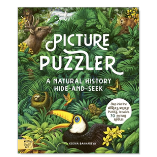 【预售】拼图游戏：自然史 Picture Puzzler: A natural history 英文儿童绘本原版图书外版进口书籍Magic Cat Rachel Williams a