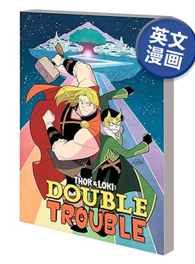 【现货】漫画 托尔与洛基:双重麻烦 Thor & Loki:Double Trouble 雷神托尔索尔奥丁之子 英文漫画书原版进口图书超级英雄系列美漫