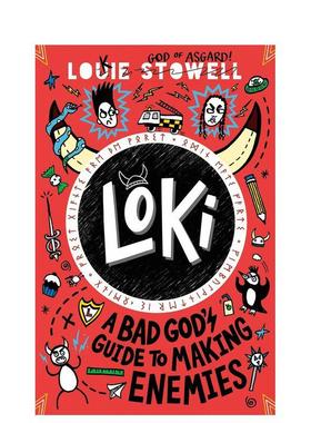 【现货】【洛基涂鸦日记】坏神的树敌指南Loki: A Bad God's Guide to Making Enemies 北欧神话 雷神 幽默读物 英文儿童