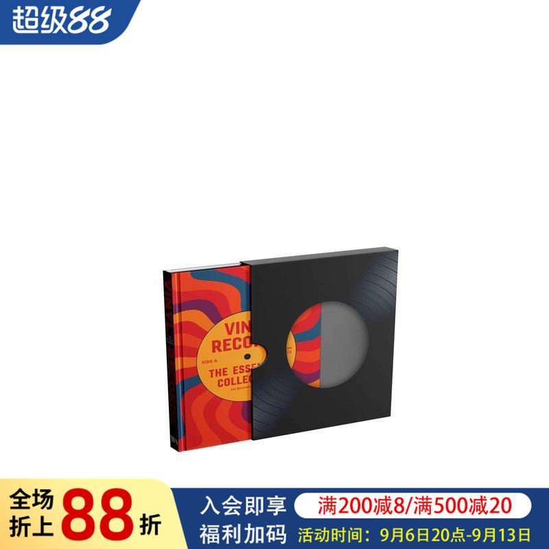 【预售】黑胶唱片：不可错过的收藏 Vinyl Records: The Essential Collection 原版英文音乐 正版进口书