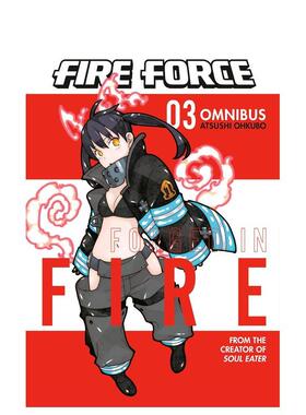 【预售】漫画 炎炎消防队 合集3 Fire Force Omnibus 3 (Vol.7-9) 英文漫画书原版进口美漫漫画书籍