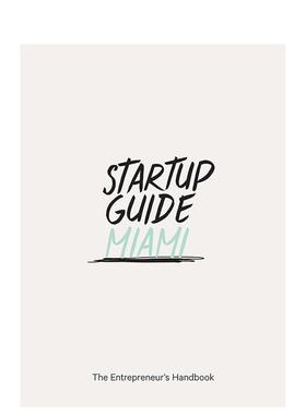 【现货】【创业指南】迈阿密 【Startup Guide】 Miami 原版英文商业行销图书