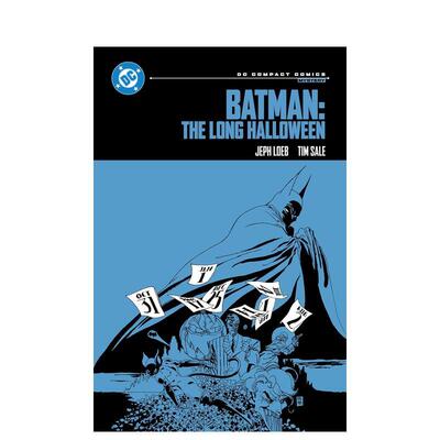 【预售】蝙蝠侠：漫长的万圣节 DC漫画精编版 Batman: The Long Halloween: DC Compact Comics Edition 原版英文漫画书图书书籍