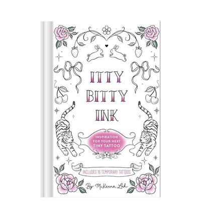 【预售】小小纹身墨水：下一个小型纹身的灵感 Itty Bitty Ink: Inspiration for Your Next Tiny Tattoo 原版英文生活综合