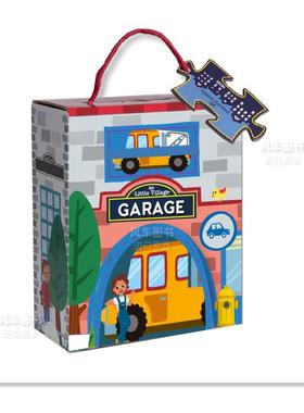【预售】【我的小村庄】车库【My Little Village Junior】Garage 英文儿童趣味 Anne Sofie Sternberg and Eva Sanz GLOBE