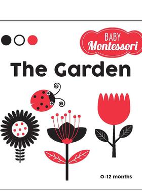 【预售】【Baby Montessori】蒙特梭利入门绘本：花园 The Garden: A Baby Montessori Book 原版英文儿童桥梁书