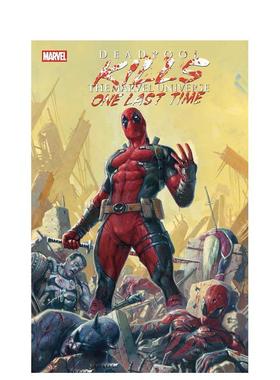 【预售】英文漫画 死侍：后一次屠杀漫威宇宙 Deadpool Kills The Marvel Universe One Last Time 原版英文图书