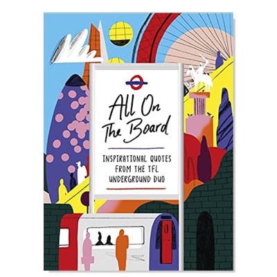 伦敦地铁公告牌AllOnTheBoa