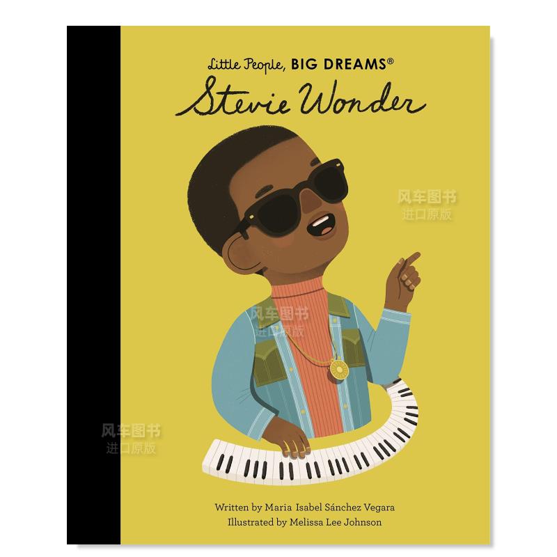 【现货】小人物大梦想系列史蒂夫·旺德 英文原版儿童人物传记绘本 Stevie Wonder(Little People, BIG DREAMS,56) 音乐启蒙3-6岁 书籍/杂志/报纸 原版其它 原图主图