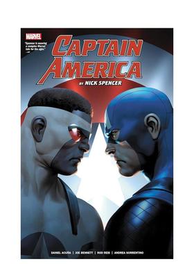 【预售】漫威漫画 美国队长总集卷2 CAPTAIN AMERICA BY NICK SPENCER OMNIBUS VOL.2 英文漫画书原版进口图书美漫书籍Jesus Saiz