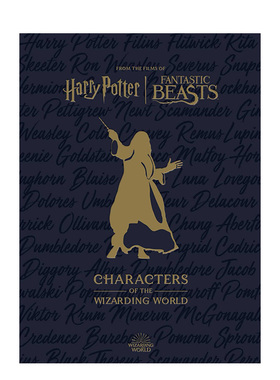 【现货】哈利·波特：魔法世界的角色 Harry Potter: Characters of the Wizarding World 原版英文电影