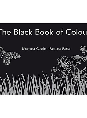 【现货】The Black Book of Colours 黑色宝典 英文原版儿童艺术绘本书籍进口